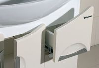 Тумба под раковину Bellezza Лагуна 105 4632118000076 Бежевая — фото 2, Тумбы под раковину