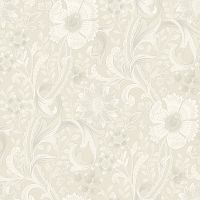 Обои Grandeco Perfect Harmony PH 3101 Винил на флизелине (0,53*10,05) Серый/Серебряный/Бежевый, Цветы/Листья — фото 1, Обои для стен