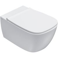 Унитаз Globo Genesis GNS02.BI подвесной без сиденья — фото 1, Подвесные унитазы