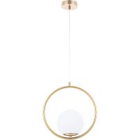 Подвесной светильник Artelamp Matisse A7741SP-1AB Белый Античная бронза — фото 1, Подвесные светильники