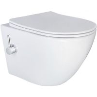 Унитаз биде Esbano Teruel-WBN ESWBTERUWN подвесной с сиденьем Микролифт — фото 1, Подвесные унитазы