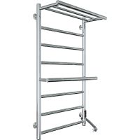 Электрический полотенцесушитель Laris Лавина П9 500x800 R 73207651 с полкой Хром — фото 3, Электрические полотенцесушители