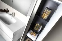 Товар: Шкаф пенал Boheme Armadi Art Vallessi 35 836-W подвесной Белый глянец - фото 5 Шкаф пенал Boheme Armadi Art Vallessi 35 836-W подвесной Белый глянец — фото 5, Мебель для ванной