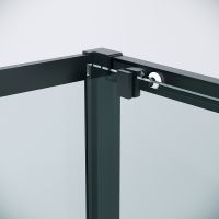 Душевой уголок Grossman Cosmo 120х70 120.K33.02.1270.21.00 профиль Черный матовый стекло прозрачное — фото 8, Душевые уголки