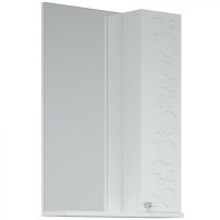 Зеркало со шкафом Corozo Орфей 50 SD-00000299 Белое — фото 3, Мебель для ванной