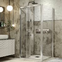 Товар: Душевой уголок Grossman Alba 90х90 GR-9090Al2 профиль Хром стекло прозрачное - фото 8 Душевой уголок Grossman Alba 90х90 GR-9090Al2 профиль Хром стекло прозрачное — фото 8, Квадратные душевые уголки