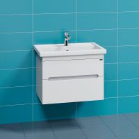 Товар: Тумба под раковину СанТа Лондон 70 224036 подвесная Белая - фото 3 Тумба под раковину СанТа Лондон 70 224036 подвесная Белая — фото 3, Мебель для ванной