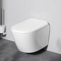 Унитаз-биде AM.PM Sensation CCC301700SC подвесной с сиденьем Микролифт — фото 15, Унитазы