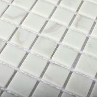 Товар: Мозаика Bonaparte Стеклянная Mia white matt 30х30 см - фото 2 Мозаика Bonaparte Стеклянная Mia white matt 30х30 см — фото 2, Мозаика