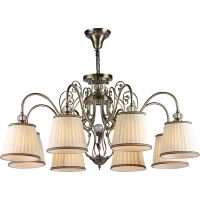 Люстра Maytoni Elegant Vintage ARM420-08-R Белая Бронза Антик — фото 1, Люстры