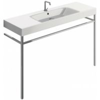 Раковина Kerasan Cento 140 353501*1 Белая — фото 4, Раковины