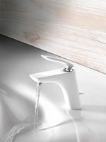 Товар: Смеситель для раковины Kludi Balance 520239175 Белый Хром - фото 8 Смеситель для раковины Kludi Balance 520239175 Белый Хром — фото 8, Смесители