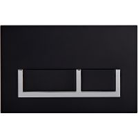 Товар: Клавиша смыва Olive's Sierra SR419B Черная матовая - фото 1 Клавиша смыва Olive's Sierra SR419B Черная матовая — фото 1, Кнопки смыва