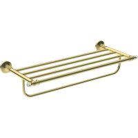 Полка для полотенец Art&Max Antic Crystal AM-E-2622SJ-Do Золото — фото 1, Полки для полотенец