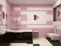 Керамическая плитка Нефрит Керамика Фреш лиловая 00-00-5-10-11-51-330 настенная 25х50 см — фото 3, Керамическая плитка