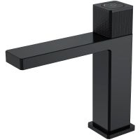 Смеситель для раковины Boheme Quad 159-B Черный матовый — фото 1, Смесители