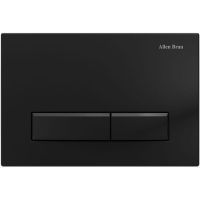 Клавиша смыва Allen Brau Fantasy 9.20003.31 Черная матовая — фото 1, Кнопки смыва