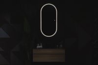 Зеркало Silver Mirrors Виола-ТХ 60 LED-00002695 с подсветкой Белое с сенсорным выключателем и диммером — фото 6, Мебель для ванной
