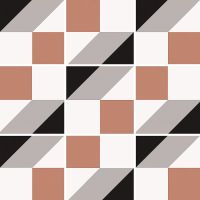 Керамогранит Equipe Bauhome Karo Cold 27696 20x20 см — фото 2, Керамогранит