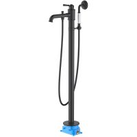 Товар: Смеситель для ванны Aquatek Классик AQ1545MB Черный матовый - фото 1 Смеситель для ванны Aquatek Классик AQ1545MB Черный матовый — фото 1, Смесители напольные