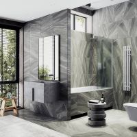 Товар: Шторка на ванну Maybah Glass MGV-94-1ш 800x1400 в широком профиле Белый стекло сатиновое - фото 2 Шторка на ванну Maybah Glass MGV-94-1ш 800x1400 в широком профиле Белый стекло сатиновое — фото 2, Неподвижные шторки для ванной