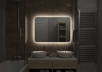 Зеркало Континент Burzhe 1000х700 ЗЛП398 с подсветкой с бесконтактным выключателем — фото 6, Зеркала в ванную комнату