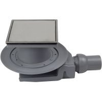 Душевой трап Pestan Confluo Standard 13702566 с двухсторонней решеткой Хром глянцевый / полая под плитку — фото 1, Трапы для душа