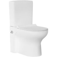 Унитаз-компакт Bien Venus VNKD064N1VE0W5SZ0 (VNKD064N1VE0W3000) со смесителем с сиденьем Микролифт с бачком — фото 1, Унитазы