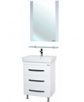 Товар: Тумба под раковину Bellezza Рокко 50 4633706310010 Белая - фото 2 Тумба под раковину Bellezza Рокко 50 4633706310010 Белая — фото 2, Мебель для ванной