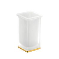 Стакан для зубных щеток Colombo Design Lulu B6241.HPS-VAN Золото — фото 1, Стаканы для зубных щеток