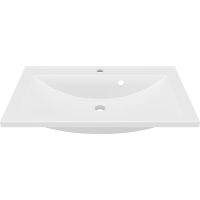 Раковина Paola Roma 75 Белая глянцевая — фото 2, Раковины