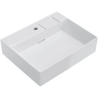 Раковина Kerama Marazzi Logica 60 LO.wb.60.1 Белая глянцевая — фото 4, Раковины накладные