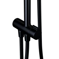 Душевая система Damixa Eclipse 931000300 Черная матовая — фото 3, Душевое оборудование. Душевая программа