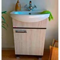 Тумба под раковину Sanflor Толедо 50 R С0000001757 Орегон — фото 1, Тумбы под раковину