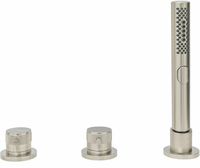 Смеситель на борт ванны Allen Brau Priority Брашированный никель арт-5.31007-BN — фото 9, Смесители на борт ванны