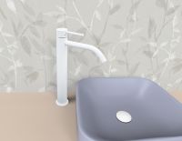 Смеситель для раковины Paffoni Light LIG081BO Белый матовый — фото 2, Смесители для раковины