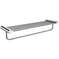 Полка для полотенец Art&Max Verona Push AM-M-048-CR Хром — фото 1, Полки для полотенец