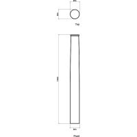 Товар: Ствол Европласт 1.12.050 204x1960x204 мм - фото 2 Ствол Европласт 1.12.050 204x1960x204 мм — фото 2, Колонны