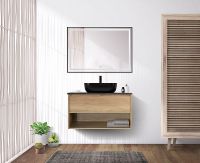 Тумба под раковину BelBagno Kraft 90 KRAFT-900-1C-SO-RNN подвесная Rovere Nebrasca Nature — фото 14, Тумбы под раковину