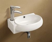 Раковина WeltWasser Aisbach 5011 L 43 10000003874 Белый глянец — фото 2, Мини-раковины