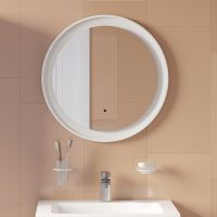 Товар: Зеркало Iddis Esper 60 ESP600Ri98 с подсветкой Белое матовое c сенсорным выключателем и диммером - фото 7 Зеркало Iddis Esper 60 ESP600Ri98 с подсветкой Белое матовое c сенсорным выключателем и диммером — фото 7, Мебель для ванной