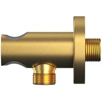 Душевая система Whitecross Y brushed gold YSET08GLB с термостатом Брашированное золото — фото 11, Душевое оборудование. Душевая программа