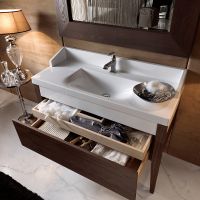 Тумба под раковину Kerasan Bentley 120 Темный ясень (Frassino scuro) — фото 2, Мебель для ванной