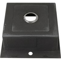 Кухонная мойка Fabia 50х50 50503G Графит — фото 3, Кухонные мойки