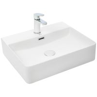 Раковина WeltWasser Elbach 21733 MW 50 10000004640 Белая матовая — фото 1, Раковины накладные