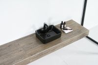 Раковина Orange 48 B01-475MB Черная матовая — фото 6, Раковины накладные