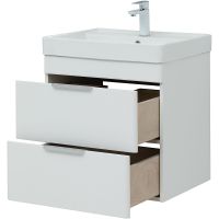 Товар: Тумба под раковину Aquanet Ирис new 60 310144 подвесная Белая глянцевая - фото 4 Тумба под раковину Aquanet Ирис new 60 310144 подвесная Белая глянцевая — фото 4, Мебель для ванной