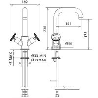 Товар: Смеситель для раковины Migliore Reversa 28197 Хром - фото 3 Смеситель для раковины Migliore Reversa 28197 Хром — фото 3, Смесители