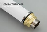 Смеситель на борт ванны Frap H49 F1149 Белый Хром — фото 6, Смесители на борт ванны