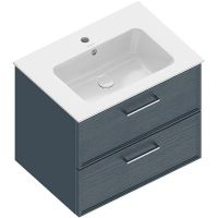 Тумба под раковину Kerama Marazzi Piano Classic 65 PIA.CL.65\BLU.M подвесная Синяя матовая — фото 4, Мебель для ванной